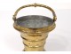 Small sprinkling bucket to bless gilded bronze church XIXth century