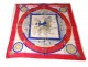 Square silk scarf Hermès Paris Grand Apparat horses 90cm Vintage J.Eudes