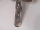 Cross of communion pendant silver solid Mane Nobiscum chalice church XIXth century