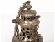 Ancient censer of antique bronze church french censer 20th century