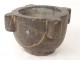 Small mortar gray apothecary mortar mortar XIXth century