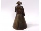 Small bell of table service bronze Emperor Napoleon XIXth century