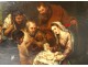 HST painting Nativity Child Jesus Virgin Mary Nativity scene Boulach XIXth