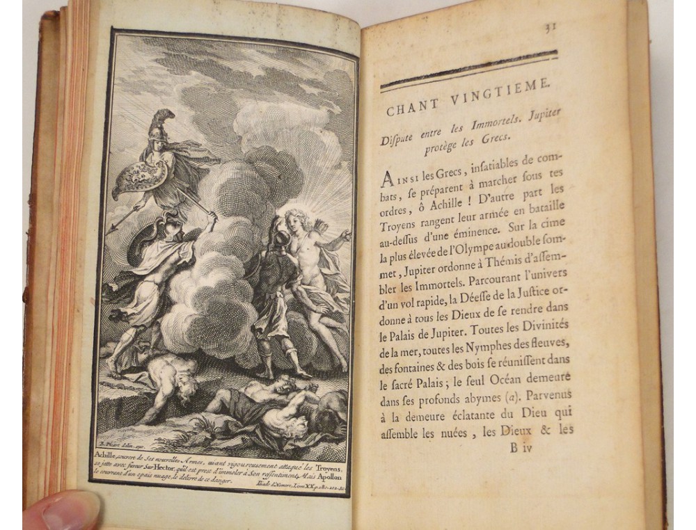 3 Books Complete Works of Homer Iliad 1784