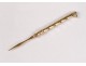 18kt solid gold toothpick head eagle gold toothpick 3,14gr 19th century