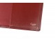 Notebook cover notebook Must Cartier Paris vintage burgundy leather twentieth