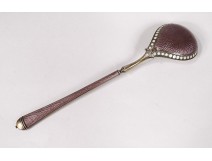 Norway enamelled sterling silver caviar spoon David Andersen Norway Twentieth