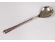 Norway enamelled sterling silver caviar spoon David Andersen Norway Twentieth