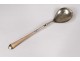 Norway enamelled sterling silver caviar spoon David Andersen Norway Twentieth