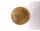 Solid gold coin 100 piastres Kurush Turkey sultan Abdul Mejid 1854 7.1 gr