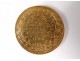 Solid gold coin 100 piastres Kurush Turkey sultan Abdul Mejid 1854 7.1 gr