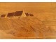 4 nesting tables Emile Gallé marquetry seascapes Brittany XIXth