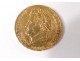 Gold Coin 20 francs 1841 To Louis Philippe I Laureate Head King of the French