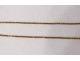 Necklace chain solid gold 18 carats 2.18gr gold chain necklace twentieth century