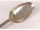 Sterling silver rat tail spoon Farmers General 78gr silver XVIII