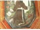 Miniature ex-voto bas-relief Saint Francis of Assisi reliquary eighteenth