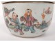 Chinese Porcelain Cricket Box Mandarin Nineteenth Servants