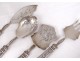 Candy service 4 pieces silver filled Minerva Puiforcat Art Nouveau XIXth