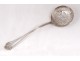 Solid silver sprinkling spoon Minerva goldsmith Puiforcat 73gr nineteenth