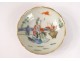 Small Chinese Porcelain Cup Chinese Woman Character Signed Chinese Twentieth