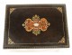 Blackened wooden box and Boulle marquetry, Napoleon III nineteenth