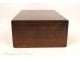 Rosewood box, decoration of a balancing act, Napoleon III nineteenth