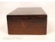 Rosewood box, decoration of a balancing act, Napoleon III nineteenth