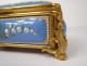 Box small enamel box Bressans pearls bronze Tahan Napoleon III nineteenth