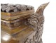 Perfume burner Japan flowers foliage dragon lions nineteenth century