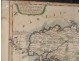 Watercolor card Province Duché Haute Basse Bretagne JB Nolin 1695 XVII