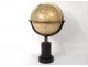 Globe earth globe Charles Dien Paris circle meridian wood XIX