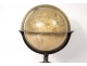 Globe earth globe Charles Dien Paris circle meridian wood XIX