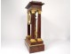 Pendulum gantry mahogany gilded bronze columns I Empire nineteenth