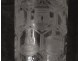 Commemorative crystal glass commemorative Paris monuments Notre-Dame Eiffel Tower twentieth