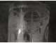 Commemorative crystal glass commemorative Paris monuments Notre-Dame Eiffel Tower twentieth