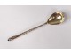 12 spoons mocha sterling silver Russian Moscow Ivan Alexeyev 177gr nineteenth