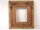 Stuccoed wood frame foliage Napoleon III antique frame nineteenth century