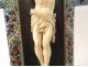 Crucifix Christ carved cross cloisonné enamels bronze black marble nineteenth