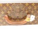 Old suitcase Louis Vuitton Bisten 60cm leather canvas monogram twentieth century