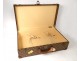 Old suitcase Louis Vuitton Bisten 60cm leather canvas monogram twentieth century