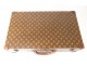 Old suitcase Louis Vuitton Bisten 60cm leather canvas monogram twentieth century