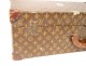 Old suitcase Louis Vuitton Bisten 60cm leather canvas monogram twentieth century