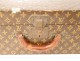 Old suitcase Louis Vuitton Bisten 60cm leather canvas monogram twentieth century