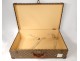 Old suitcase Louis Vuitton Bisten 60cm leather canvas monogram twentieth century