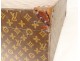 Old suitcase Louis Vuitton Bisten 60cm leather canvas monogram twentieth century