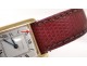 Cartier Solo Tank Ladies Watch 18K Gold Leather Bracelet Watch Twentieth Century