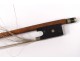 Lot 3 violin bows wood pernambuco nacre french bow twentieth century