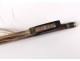 Lot 3 violin bows wood pernambuco nacre french bow twentieth century