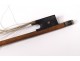 Lot 3 violin bows wood pernambuco nacre french bow twentieth century