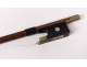 Lot 3 violin bows wood pernambuco nacre french bow twentieth century